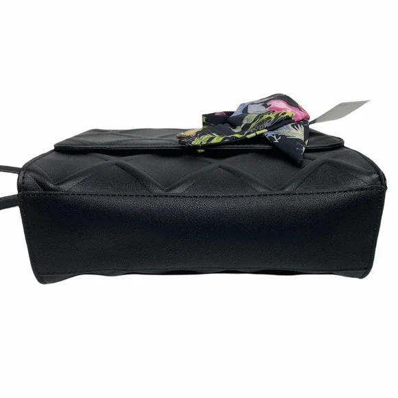Betsey Johnson Top Handle Scarf Satchel - Picture 4 of 8